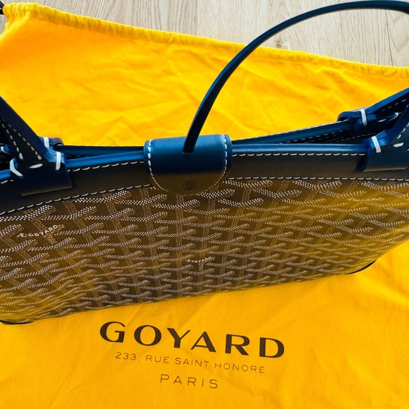 Goyard bellechasse PM navy - Picture 3 of 12